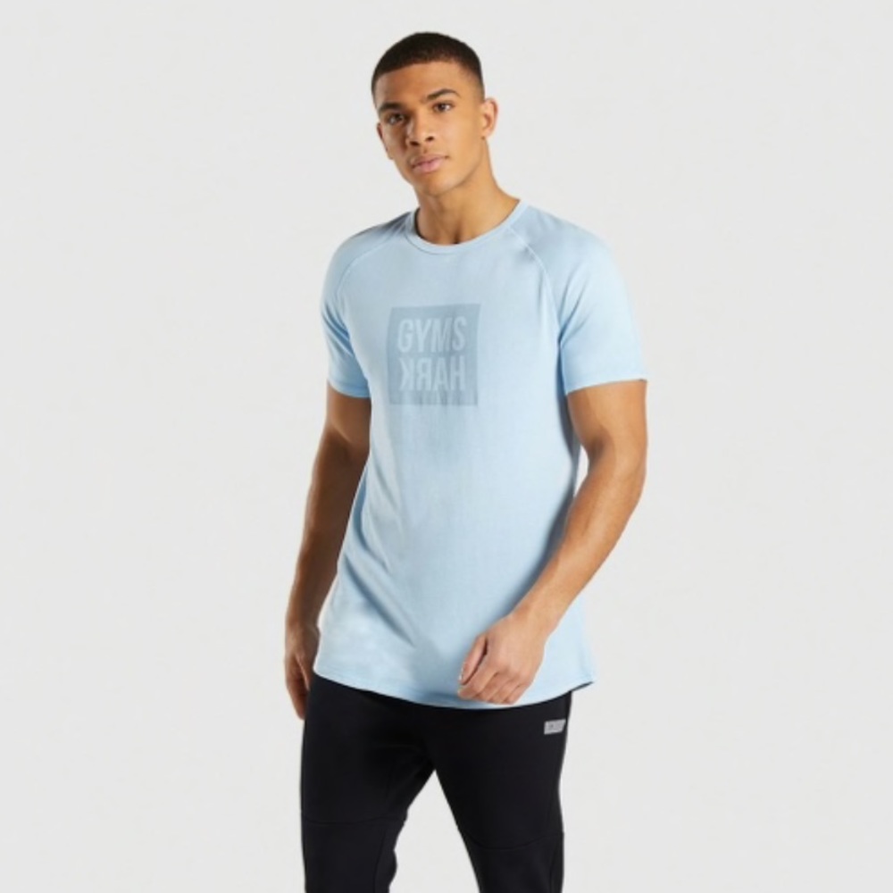 Gymshark Laundered Square Logo T-Shirt